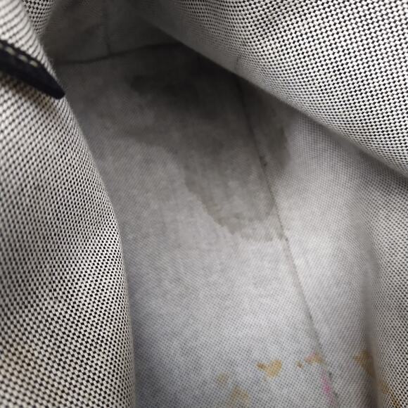 Dooney & Bourke Black Pebbled Leather Double Handles Zipper Satchel Shoulder Bag - Picture 16 of 16